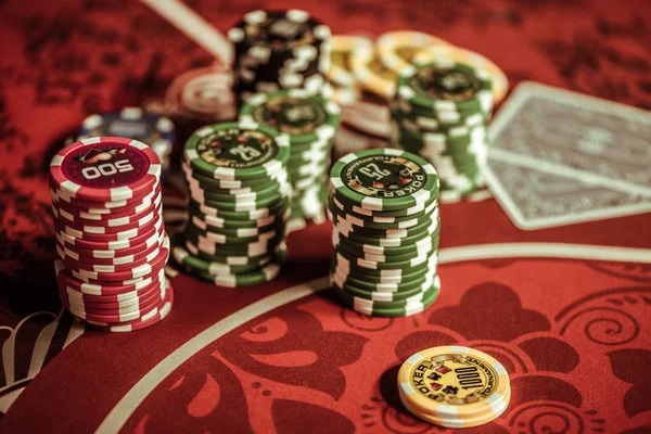 Live roulette wheel and betting layout Roulette wheel close-up